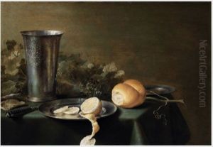 A Breakfast-piece by Pieter Claesz