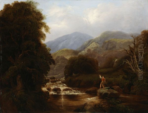 The Mountain Rivulet - view 1