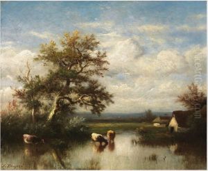 Cows in a Pond Cows in a Pond