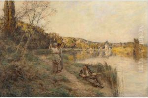 Fin de Belle Journee by Leon Augustin Lhermitte