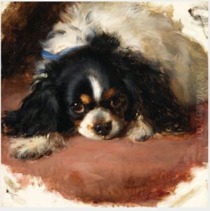 A King Charles Spaniel by Sir Edwin Henry Landseer