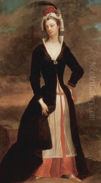 Portrat der Lady Mary Wortley Montagu - view 1
