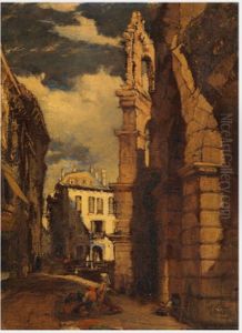 The Amphitheatre at Verona by James Holland