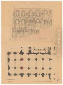 Reprise de parties de piles dans la nef de la cathedrale du Puy (1902) Reprise de parties de piles dans la nef de la cathedrale du Puy (1902)