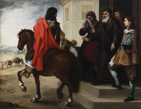 The Departure of the Prodigal Son - view 1