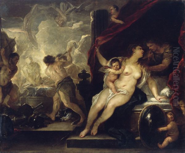 Venus, Mars and the Forge of Vulcan - view 1