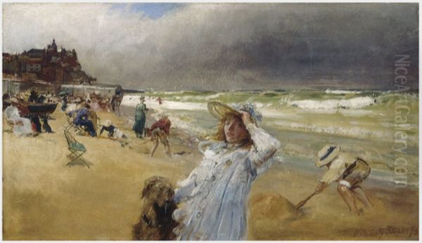 On the Beach, Broadstairs, Kent - view 1