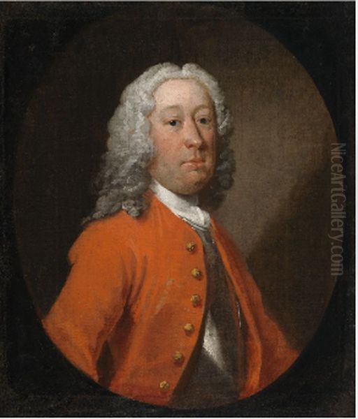 Portrait of a Military Gentleman, possibly General George Wade (1673-1748) - view 1