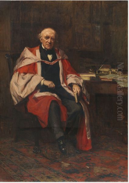 Portrait of Thomas W. Moffett, President, Queen's College, Galway (d.1906) - view 1