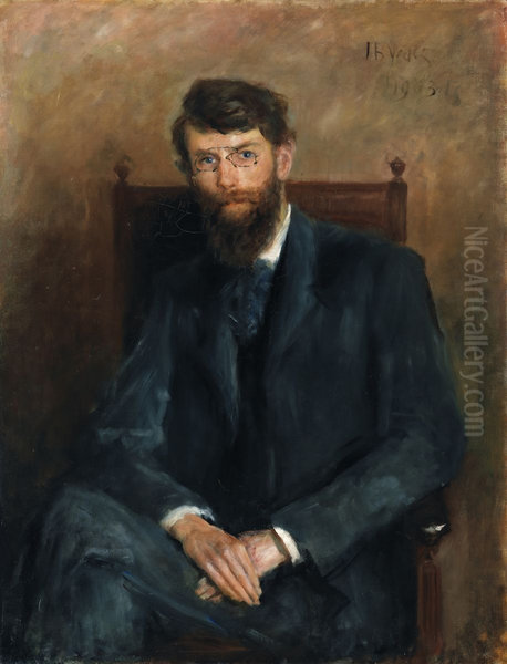 Portrait of AE (George W. Russell) (1867-1935), Poet - view 1