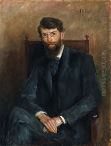 Portrait of AE (George W. Russell) (1867-1935), Poet Portrait of AE (George W. Russell) (1867-1935), Poet