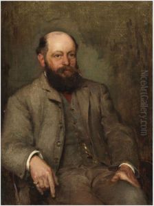 Portrait of Sir Thomas Drew (1838-1910), Architect