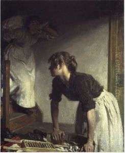 The Wash House by William Orpen