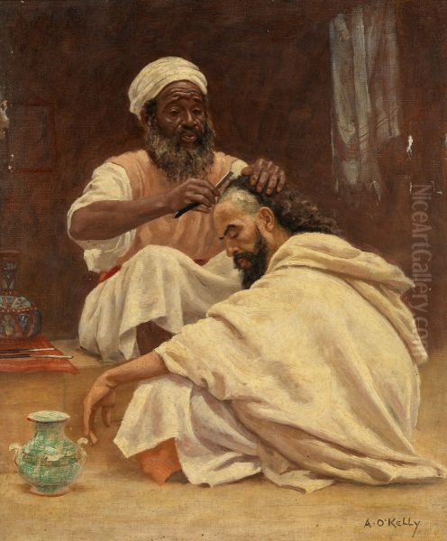 A Barber, Morocco - view 1