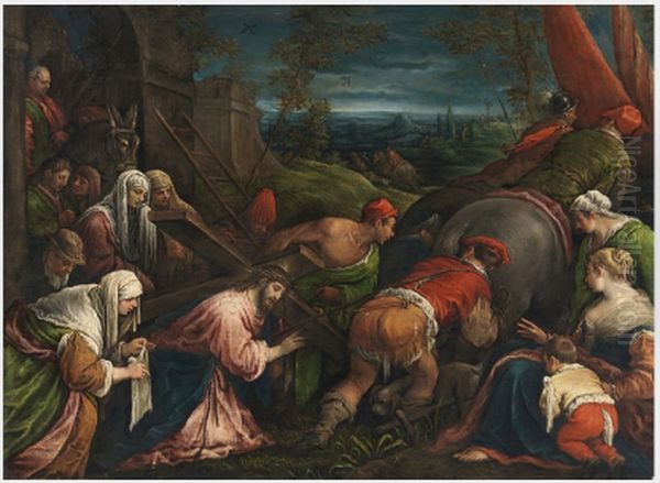 Christ Falling beneath the Cross - view 1
