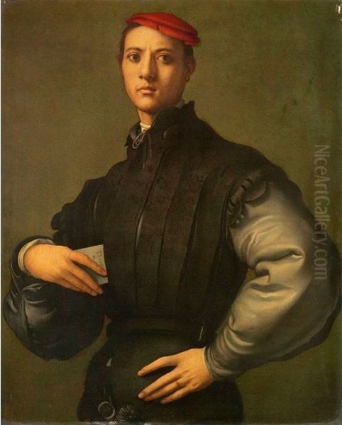 Portrait of a Young Man in a Red Cap - view 1