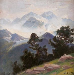 Pejzaz Gorski by Jozef Chlebus