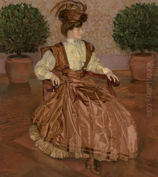Portret zony (W laurowej sali) - view 1