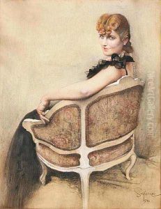 A Lady In An Armchair