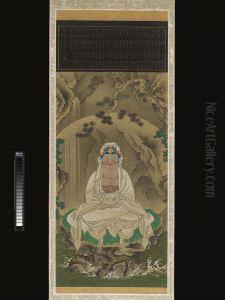 White-Robed Kannon by Sakai Hoitsu