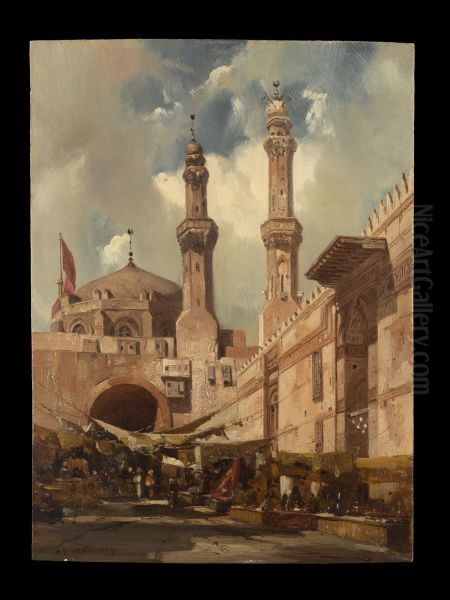 A Cairo Bazaar - view 1