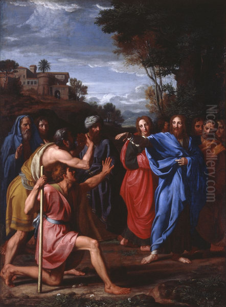 Christ Healing the Blind - view 1