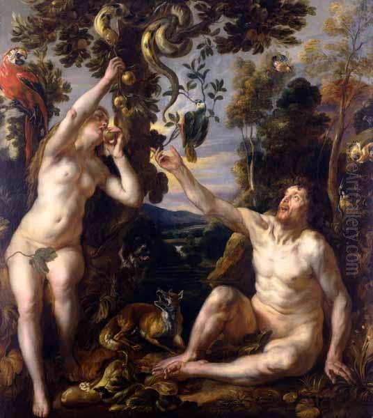 Adam and Eve - view 1