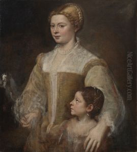 Portrait of a Lady and her Daughter
