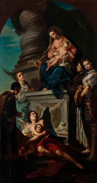 Madonna and Child with Saints - view 1