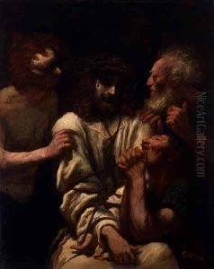 The Mocking of Christ by Gustave Dore