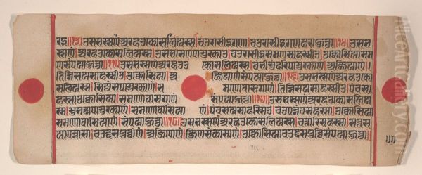 Leaf from a Kalpa Sutra (Jain Book of Rituals) - view 1