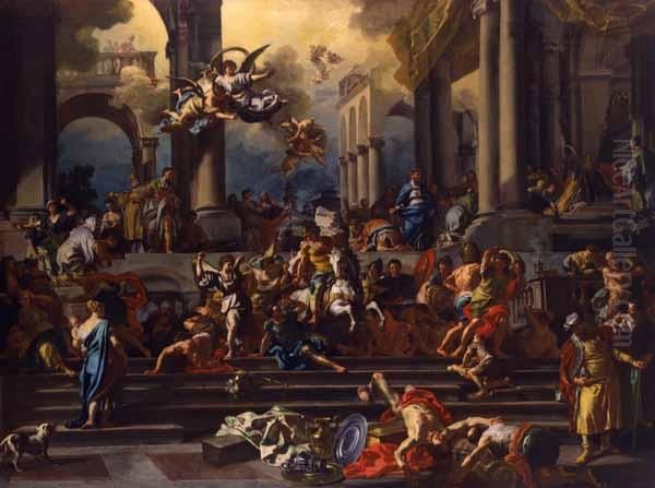 The Expulsion of Heliodorus from the Temple - view 1