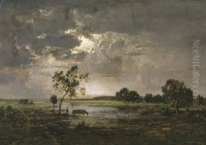 Landscape by Theodore Rousseau