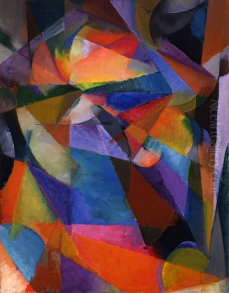 Synchromy, Blue-Green - view 1