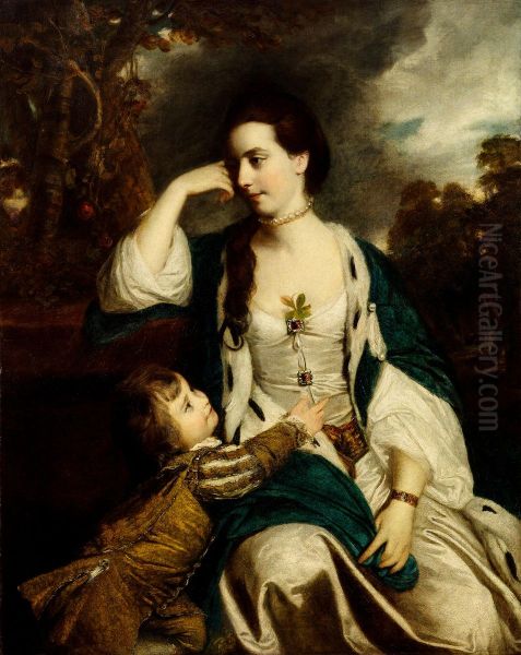 Henrietta Catherine Cholmley and Son - view 1