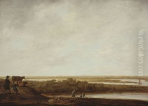 Panoramic Landscape with Shepherds by Aelbert Cuyp