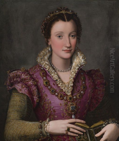 Portrait of a Lady, probably Camilla Martelli de'Medici - view 1