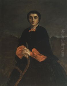 Juliette Courbet by Gustave Courbet