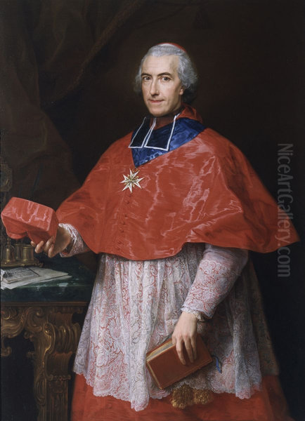 Portrait of Cardinal Jean-Francois Joseph de Rochechouart - view 1