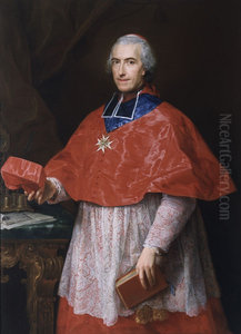 Portrait of Cardinal Jean-Francois Joseph de Rochechouart Portrait of Cardinal Jean-Francois Joseph de Rochechouart