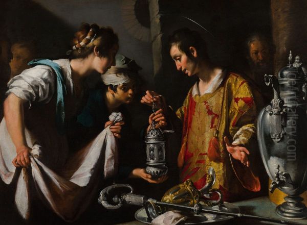 St. Lawrence Distributing the Riches of the Church - view 1