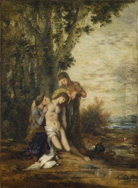 The Martyred Saint Sebastian - view 1