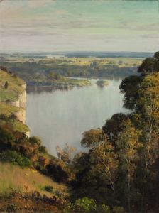 The River's Golden Dream by Frederick Oakes Sylvester