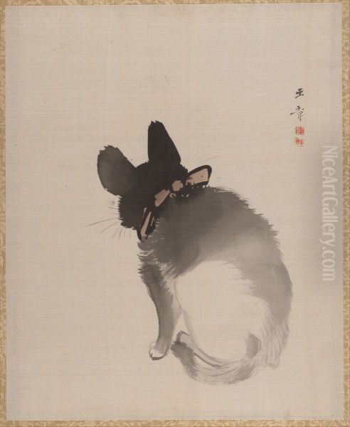 Cat Seen from Behind - view 1