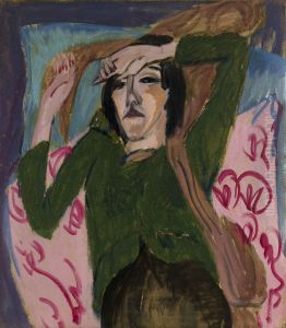 Woman in a Green Jacket Woman in a Green Jacket