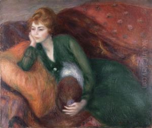 Young Woman in Green