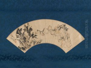 Preparing Tea by a Mountain Gorge by Aoki Mokubei