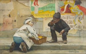 Les Garnements Derue by Paul Charles Chocarne-Moreau
