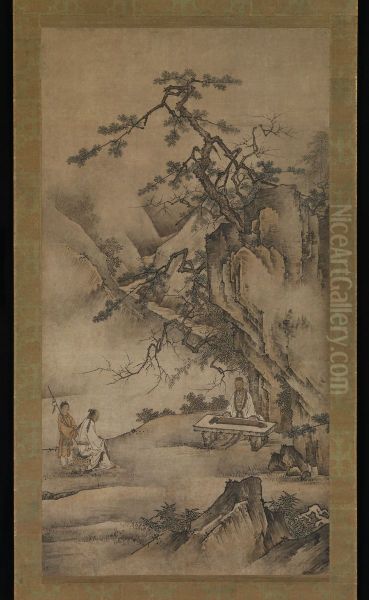 Bo Ya Plays the Qin as Zhong Ziqi Listens - view 1