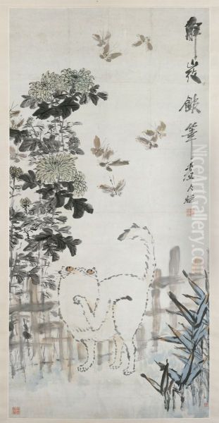 Cat and Butterfly - view 1